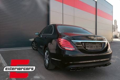 Difuzor zraka C63 AMG dizajn / Mercedes C-klasa W205 S205 Standard (2014-2018), RDMBW205NB