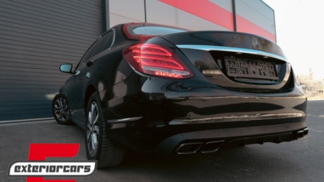 Difuzor zraka C63 AMG dizajn / Mercedes C-klasa W205 S205 Standard (2014-2018), RDMBW205NB