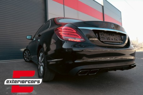 Difuzor zraka C63 AMG dizajn / Mercedes C-klasa W205 S205 Standard (2014-2018), RDMBW205NB
