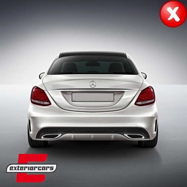Difuzor zraka C63 AMG dizajn / Mercedes C-klasa W205 S205 Standard (2014-2018), RDMBW205NB