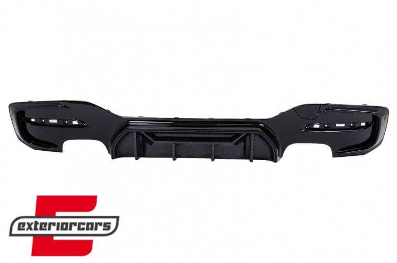 Difuzor zraka Competition dizajn (piano crna/carbon) / BMW serije 1 F20 F21 LCI (2015-06.2019), RDBMF20MCDOBMC