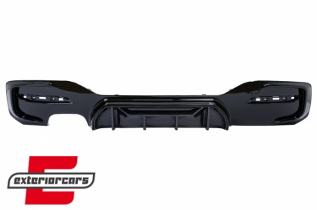 Difuzor zraka Competition dizajn (piano crna/carbon) / BMW serije 1 F20 F21 LCI (2015-06.2019), RDBMF20MCPBMC