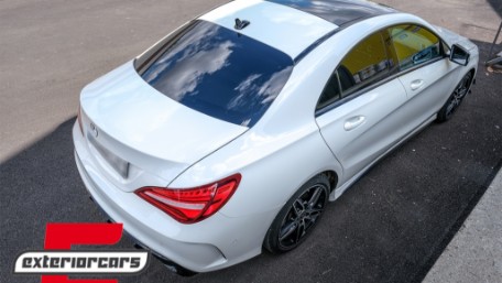 Difuzor zraka Facelift CLA45 AMG dizajn (piano crna) / Mercedes CLA W117 X117 Shooting Brake (2013-2018), RDMBW117F