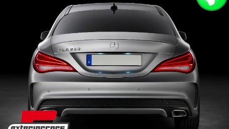 Difuzor zraka Facelift CLA45 AMG dizajn (piano crna) / Mercedes CLA W117 X117 Shooting Brake (2013-2018), RDMBW117F