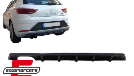 Difuzor zraka FR dizajn (crna) / Seat Leon FR Mk3 Facelift 5F Hatchback (2017-2020), RDSTL5F