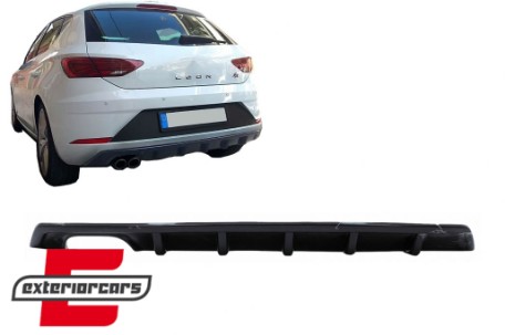 Difuzor zraka FR dizajn (crna) / Seat Leon FR Mk3 Facelift 5F Hatchback (2017-2020), RDSTL5F