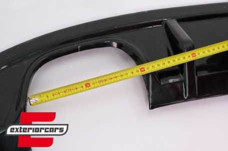Difuzor zraka FR dizajn (crna) / Seat Leon FR Mk3 Facelift 5F Hatchback (2017-2020), RDSTL5F