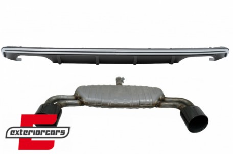 Difuzor zraka & ispušni sustav S3 dizajn / Audi A3 8V Hatchback Sportback (2012-2015), CORDAUA38VHESHB
