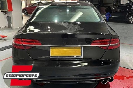 Difuzor zraka & ispušni sustav S8 dizajn / Audi A8 D4 Facelift (2015-2017), RDAUA8D4S8