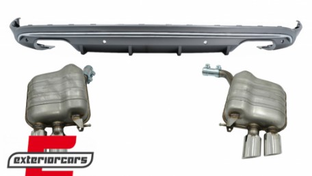 Difuzor zraka & ispušni sustav SQ5 dizajn / Audi Q5 8R (2009-2016), CORDAUQ58RNES