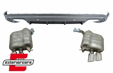 Difuzor zraka & ispušni sustav SQ5 dizajn / Audi Q5 8R (2009-2016), CORDAUQ58RNES