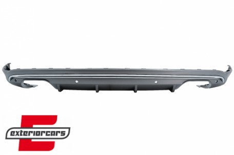Difuzor zraka & ispušni sustav SQ5 dizajn / Audi Q5 8R (2009-2016), CORDAUQ58RNES