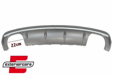 Difuzor zraka & kompletni ispušni sustav S3 dizajn / Audi A3 8V limuzina (2012-2015), CORDAUA38VS