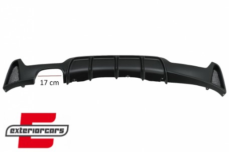 Difuzor zraka M-Performance dizajn (mat crna) / BMW serije 4 F32 Coupe F33 Cabrio F36 Gran Coupe (2013-2019), RDBMF32MPBF