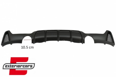 Difuzor zraka M-Performance dizajn (mat crna) / BMW serije 4 F32 F33 F36 (2013-2019), 38246