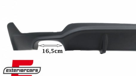 Difuzor zraka M-Performance dizajn (mat crna) / BMW serije 4 F32 F33 F36 (2013-2019), RDBMF32MPDO