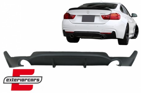 Difuzor zraka M-Performance dizajn (mat crna) / BMW serije 4 F32 F33 F36 (2013-2019), RDBMF32MPDSO