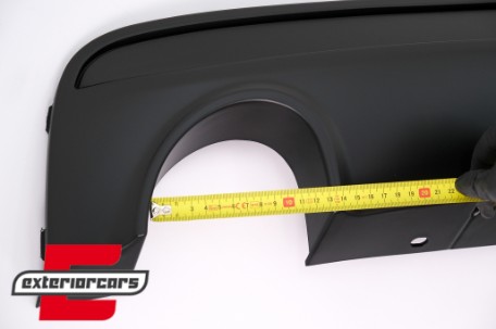 Difuzor zraka M-Performance dizajn (mat crna) / BMW serije 5 F10 F11 (2011-2017), RDBMF10DSOMB