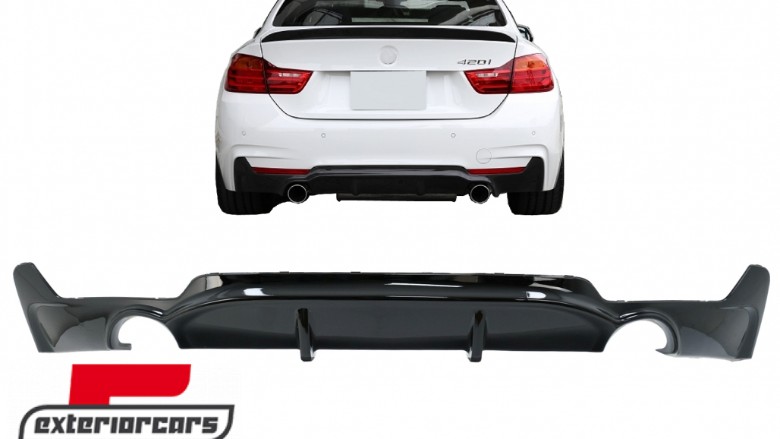 Difuzor zraka M-Performance dizajn (piano crna) / BMW serije 4 F32 F33 F36 (2013-2019), RDBMF32MPDSOB