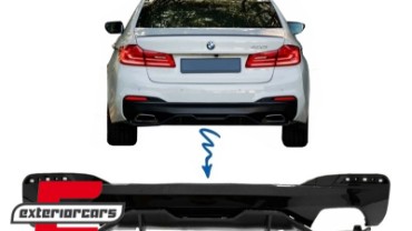 Difuzor zraka M-Performance dizajn (piano crna) / BMW serije 5 G30 G31 limuzina karavan (2017-2024), 5111337JOM