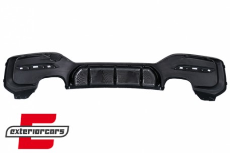 Difuzor zraka M-Performance dizajn (piano crna/carbon) / BMW serije 1 F20 F21 LCI (2015-06.2019), RDBMF20MPDOPBMC