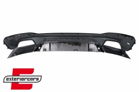 Difuzor zraka M-Performance dizajn (piano crna/carbon) / BMW serije 5 G30 G31 limuzina karavan (2017-2024), RDBMG30MPCFWT