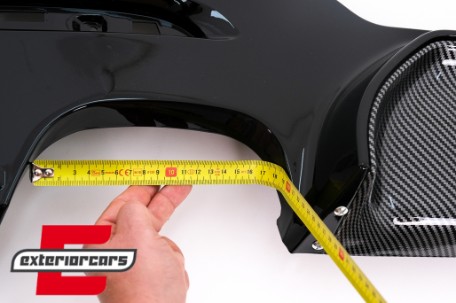 Difuzor zraka M-Performance dizajn (piano crna/carbon look) / BMW serije 1 F20 F21 LCI (2015-06.2019), RDBMF20MPBMC
