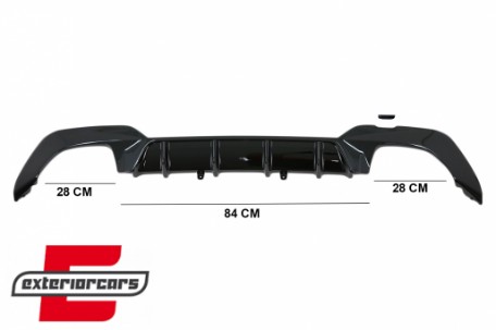 Difuzor zraka M340i dizajn (piano crna) / BMW serije 3 G20 G28 limuzina G21 karavan (2019-06.2022), RDBMG20SPB