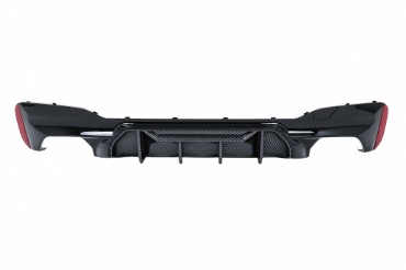 Difuzor zraka M5 dizajn (piano crna/carbon) / BMW serije 5 G30 G31 limuzina karavan (2017-2024), RDBMG30M5D