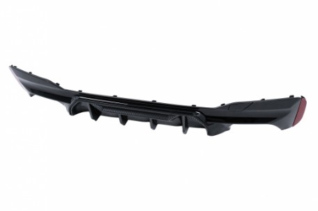 Difuzor zraka M5 dizajn (piano crna/carbon) / BMW serije 5 G30 G31 limuzina karavan (2017-2024), RDBMG30M5D
