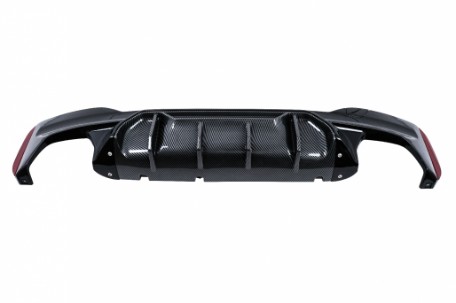 Difuzor zraka M5 dizajn (piano crna/carbon) / BMW serije 5 G30 G31 limuzina karavan (2017-2024), RDBMG30M5D