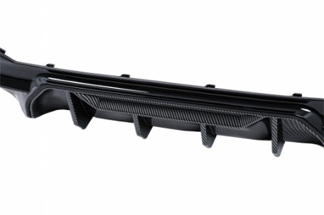 Difuzor zraka M5 dizajn (piano crna/carbon) / BMW serije 5 G30 G31 limuzina karavan (2017-2024), RDBMG30M5D