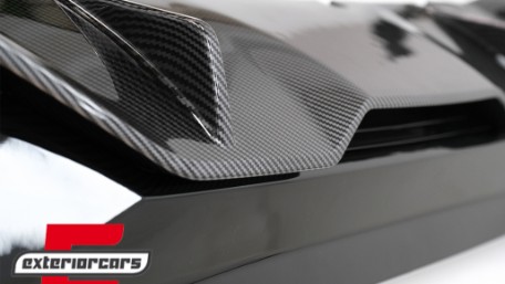 Difuzor zraka & nastavci auspuha 540 M-Performance dizajn (carbon look) / BMW serije 5 G30 G31 (2017-2024), RDBMG30MPCF