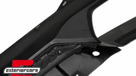 Difuzor zraka & nastavci auspuha 540 M-Performance dizajn (carbon look) / BMW serije 5 G30 G31 (2017-2024), RDBMG30MPCF