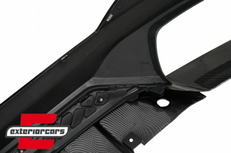 Difuzor zraka & nastavci auspuha 540 M-Performance dizajn (carbon look) / BMW serije 5 G30 G31 (2017-2024), RDBMG30MPCF