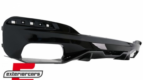 Difuzor zraka & nastavci auspuha 540 M-Performance dizajn (carbon look) / BMW serije 5 G30 G31 (2017-2024), RDBMG30MPCF
