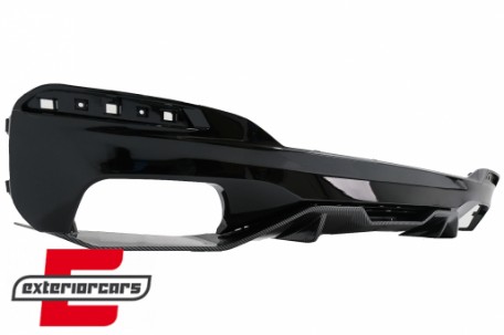 Difuzor zraka & nastavci auspuha 540 M-Performance dizajn (carbon look) / BMW serije 5 G30 G31 (2017-2024), RDBMG30MPCF
