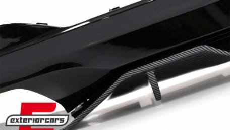 Difuzor zraka & nastavci auspuha 540 M-Performance dizajn (carbon look) / BMW serije 5 G30 G31 (2017-2024), RDBMG30MPCF