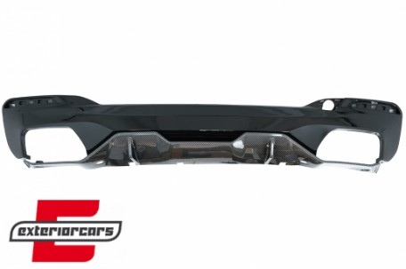 Difuzor zraka & nastavci auspuha 540 M-Performance dizajn (carbon look) / BMW serije 5 G30 G31 (2017-2024), RDBMG30MPCF