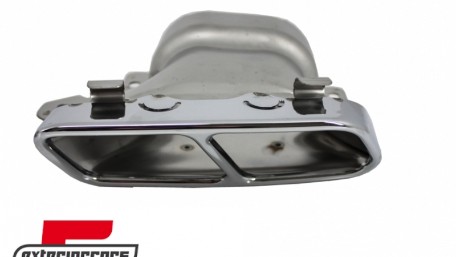 Difuzor zraka & nastavci auspuha A45 AMG dizajn (Carbon look) / Mercedes A-klasa W176 (2013-2018), CORDMBW176FCFA45C