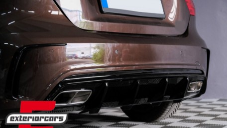 Difuzor zraka & nastavci auspuha A45 AMG dizajn / Mercedes A-klasa W176 (2012-2018), CORDMBW176FA45