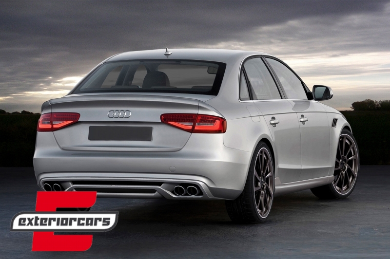 Difuzor zraka & nastavci auspuha AB dizajn / AUDI A4 B8 Facelift 
(2012-2015) limuzina karavan, RDAUA4B8FAB