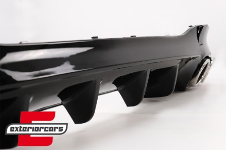 Difuzor zraka & nastavci auspuha Aero paket CLA45S dizajn / Mercedes CLA X118 Shooting Brake C118 Coupe Sport Line (2019-2025), 40018