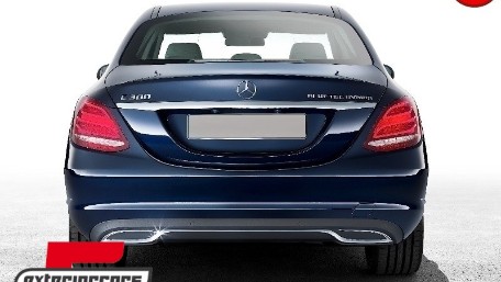 Difuzor zraka & nastavci auspuha C63 AMG dizajn / Mercedes C-klasa W205 S205 (2014-2020), CORDMBW205AMGTYBWOL