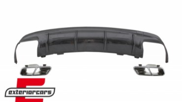 Difuzor zraka & nastavci auspuha CLA45 AMG dizajn (Carbon look) / Mercedes CLA W117 (2013-2018), CORDMBW117FCFTYC