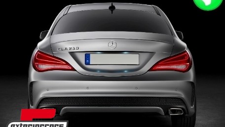 Difuzor zraka & nastavci auspuha CLA45 AMG dizajn (Carbon look) / Mercedes CLA W117 (2013-2018), CORDMBW117FCFTYC