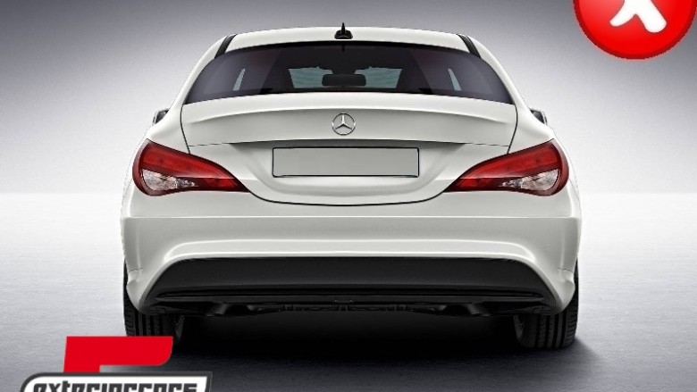 Difuzor zraka & nastavci auspuha CLA45 AMG dizajn (Carbon look) / Mercedes CLA W117 (2013-2018), CORDMBW117FCFTYC