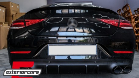 Difuzor zraka & nastavci auspuha CLS53 AMG dizajn Night paket / Mercedes CLS-klasa C257 (2018-2023), 43902