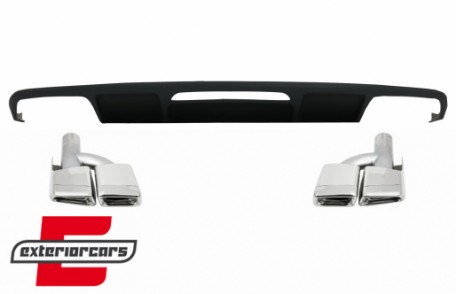 Difuzor zraka & nastavci auspuha CLS63 AMG dizajn / Mercedes CLS limuzina W218 (2011-2017), CORDMBW218AMGTY