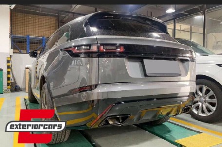 Difuzor zraka & nastavci auspuha Dynamic look (piano crna) / Land Range Rover Velar SUV L560 (2017-), RDRRVL560PB